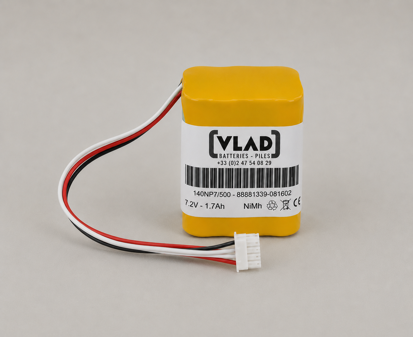 Batterie compatible pour oxymètre de pouls NONIN 7500