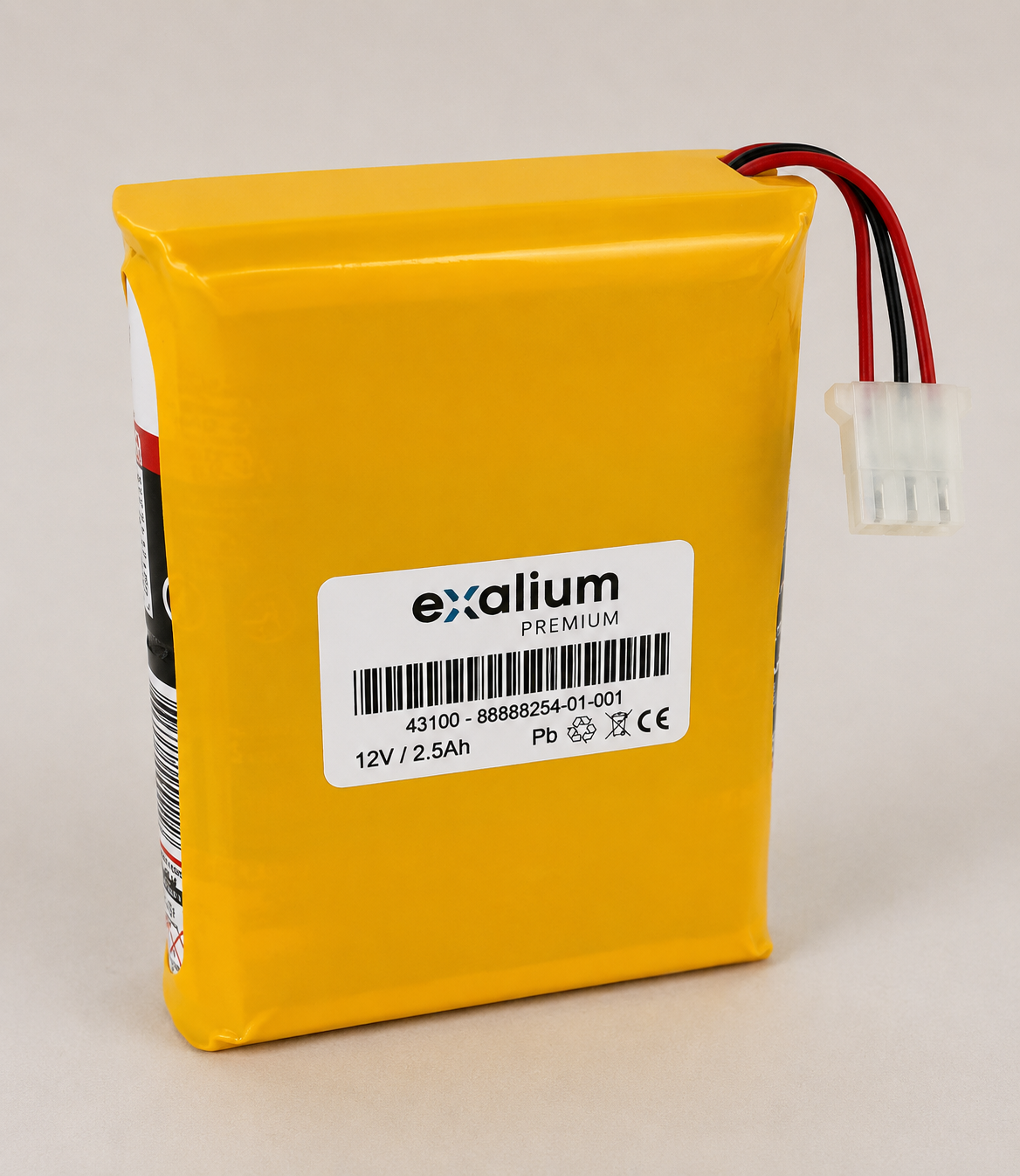Batterie compatible pour défibrillateur Hewlett Packard 43100