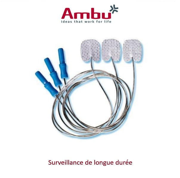Ambu® BlueSensor BRS – Électrode ECG néonatale radiotransparente (600 pcs)