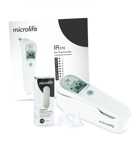 Microlife IR 310 – Thermomètre auriculaire infrarouge rapide et précis