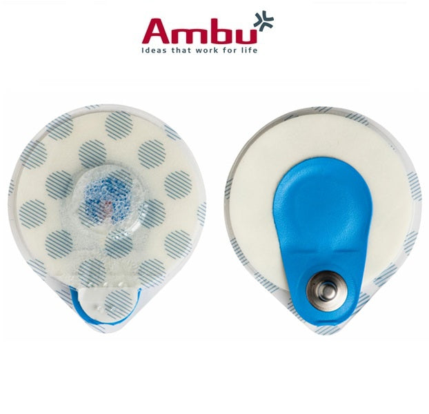 Ambu® BlueSensor SP-00-S – ECG adulte 42,5 × 38 mm (1000 pcs)
