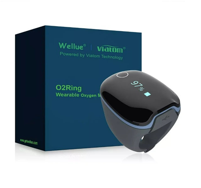 Viatom® O2Ring – Anello per il monitoraggio continuo di SpO₂ e frequenza cardiaca