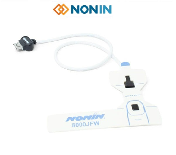 Capteur de doigt Flex réutilisable - adulte 8000J-WO2 incluant 1 sachet de 25 attaches