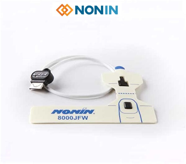 Capteur de doigt Flex réutilisable - adulte 8000J-WO2 incluant 1 sachet de 25 attaches