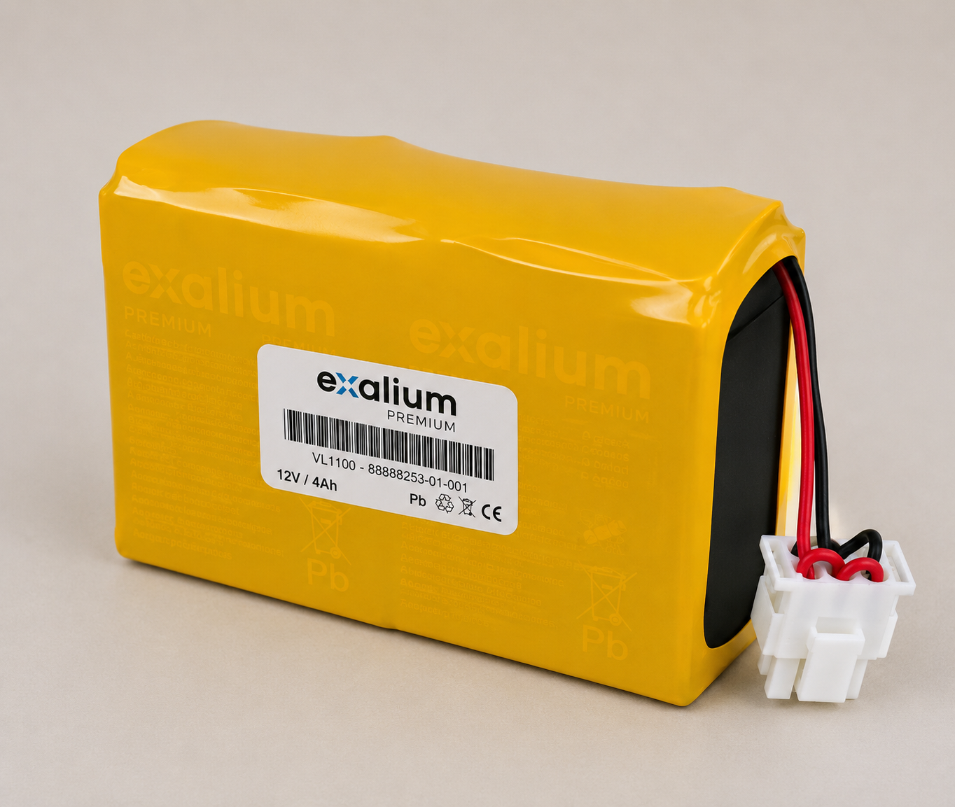 Batterie compatible pour défibrillateur Philips / Hewlett Packard Codemaster XL