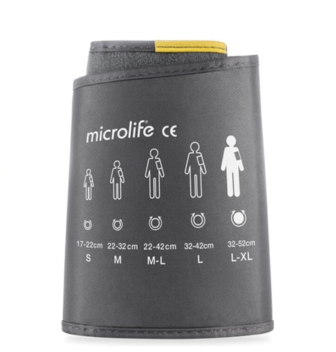 Brassard tensiomètre Microlife Large/Extra-Large (32–52 cm) – souple conique – compatible tous tensiomètres Microlife