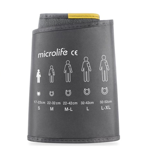 Brassard tensiomètre Microlife Small (17–22 cm) – souple conique – compatible tous tensiomètres Microlife