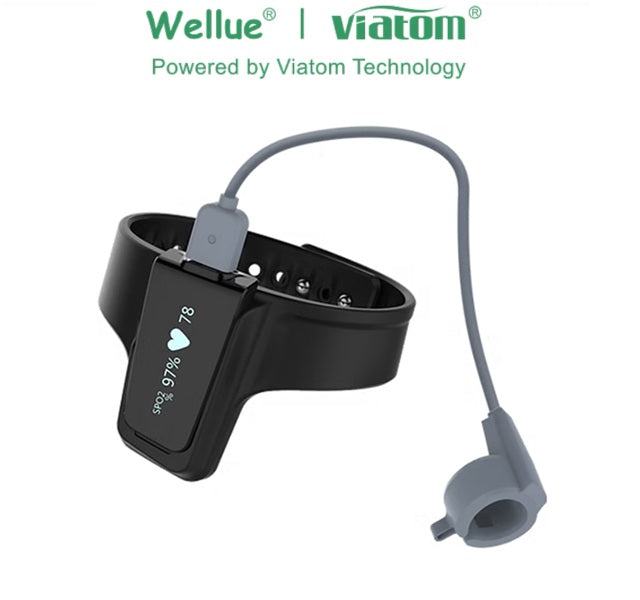 Oxymètre O₂ Max Viatom – poignet – surveillance nocturne SpO₂ continue
