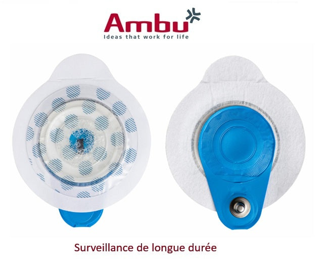 Ambu® BlueSensor  L‑00‑S – Électrode ECG adulte - (carton de 500 pcs)
