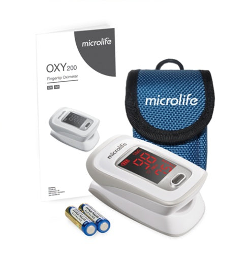 Microlife OXY 200 – Oxymètre de pouls digital au doigt