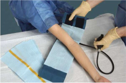 Protection hygiénique pour brassard de tensiomètre (sachet de 100 pcs)